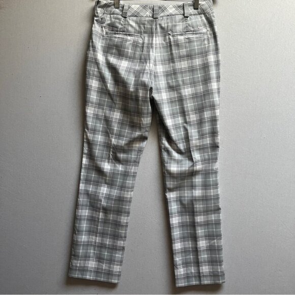 Nike Golf Tour Performance Dri Fit plaid pants Sz 8 - Picture 3 of 13